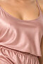 Women's Satin Shorts Pajama Set - Strappy and Comfortable Loungewear Set - 5