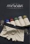 Men's Boxer 6-Pack 96% Cotton Special Design Mixed Color Elastic Waistband