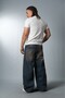 Wide Leg Oversize Baggy Jean Men's Trousers Us3967Mvk - 4