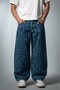 Crystal Fade Wide Leg Super Baggy Men's Jean Pants