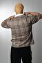 Offsystm Polo Collar Oversize Beige Men's Football Jersey - 4