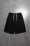 Black Modern Ease Jorts Men's Shorts - 2