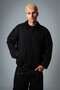 Black Boxy Men's Worker Jacket - 4