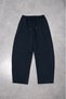 Navy Wide Leg Sweatpant Men's Sweatpants with Stopper