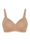 Women's Nude Unpadded Bra with Floral Accessories - 3