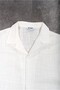 Alaçatı 100% Cotton Linen White Men's Shirt and Shorts Set - 6