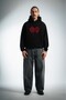 Brutal Embroidery Men's Hoodie Uk1281Sykz - 3