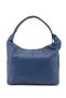 Women's Navy Blue Knitted Printed Shoulder Bag - 6