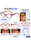 MoreMe Women Cat Eye Eyeglasses | Lightweight Acetate Fashion Frame | Suitable for Oval & Heart-Shaped Faces | Model R0003 C03 - 3