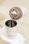 304 L Steel Beige 380 ml Coffee Hand Mug (Keep Hot-Cold) Cin566 - 6