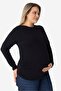 Long Sleeve Maternity T-Shirt Cotton Lycra Soft and Flexible Fabric - 3