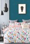 Elastic Sheet Duvet Cover Set Double Size Colorfull