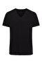 Men's 2-Piece V-Neck Undershirt Black - Bry2Ae287.835.981 - 2