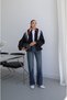 Blue Kuzmina Washed Straight Jean - 5