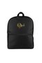 Rucsac clasic cu logo Opeth Culoare neagră