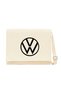 Volkswagen New Black Logo Cream Canvas Messenger Bag