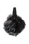 Seaweed Soft Lufa Shower Sponge - Black - Dead Skin, Gives Glowing Skin - PE Skin-friendly Bath Ball - 8