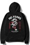 3 İplik No Fears Tokyo Dragon Sweatshirt - Black Printed Oversize Hoodie