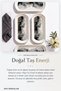 Doğaltaş 4 Piece Luxury Oval Cheese Platter Set (9.5X21 cm) - 7