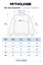 3 Thread Black Spider Half-Zip Sweatshirt - Printed Oversized Stand Collar - 5