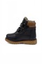 Genuine Leather Real Fur Unisex Children's Boots - 2