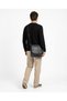 Genuine Leather Black Daily Shoulder and Messenger Bag (Unisex Daily Multi-Purpose Leather Bag) - 5