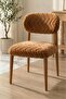 Welsoft Bohemian Chair Cover – Bottom/Top 2-Piece Flexible Soft Washable Chair Slipcover (Single Piece) -Pet-Friendly