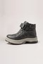 Black Genuine Leather Orthopedic Children's Boots - 4