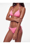 Shiny Brazilian Bikini Bottom with Lacing Detail on the Sides - 3