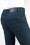 Men's Slim Fit Dark Green Grinded Jean Trousers Hlthe1949 - 7