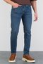 Men's Ocean Blue Slim Fit Narrow Leg Lycra Jean Jeans Trousers Hlthe001958 - 2