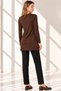 Women's Viscose Full Lycra Tunic-Brown - 9