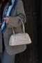 Rossi Double Handle Baguette Beige Matte Bag - 3