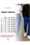 Sweatpants Thick Winter Sky Blue Color 3 Thread Compact Combed Cotton Pajamas Men / Women Unisex - 2