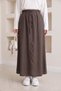 Elastic Waist Tansel Skirt