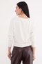 Basic Boat Neck Bat Sleeve Modal Blouse - 6