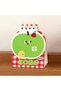 Small Desktop 2026 Monthly Calendar,Green Fruit Pattern Paper Desk Calendar,Portable Office and School Desktop Organizer - 2