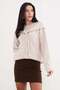 Shawl Tie Detail Casual Knitwear Sweater - 5