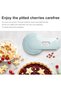 Cherry Pitter Tool 6-in-1,Quick Hands-Free Cherry Seed Remover for Baking and Canning,Dishwasher Safe Kitchen Tool - 5