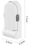 Child Safety Door Lever Lock,2 Pieces,No-Drill Adhesive Installation,Double Switch Design for Toddlers and Pets - 6