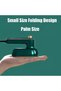Portable Mini Handheld Garment Steamer,360 Degree Rotating Steam Iron with 50ml Water Tank,Dark Green - 7
