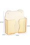Wall Mount Phone Holders,2 PCS,Clear Plastic Self Adhesive Stand with Charging Hole,Compatible with iPhone and Android - 3