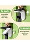 Child Safety Door Handle Lock,Durable ABS Plastic Baby Proofing Stopper for Bedrooms and Home Security,White - 4