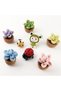 Crochet Starter Kit for Beginners & Kids,All-in-One DIY Craft Set with Pink Succulent and Bee Shapes,Includes Yarn,Hook,and Video Tutorials - 2