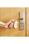 Child Safety Door Lever Lock,2 Pieces,No-Drill Adhesive Installation,Double Switch Design for Toddlers and Pets - 3