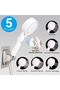 High Pressure Handheld Shower Head,5 Spray Modes,Water Saving Function,Universal G1/2 Interface - 2