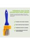 Cutting Edging Paint Brush with Wooden Handle,Multi-Functional Interior Wall Corner Brush for Watercolor and Oil Painting - 3