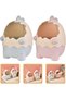 2-Piece Dinosaur Egg Pencil Holder,Large Capacity Desktop Stationery and Makeup Brush Organizer - 6