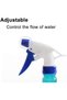 Adjustable Plastic Spray Bottle,250 ml / 8.3 oz,Blue,for Hair,Plants,and Household Cleaning - 3