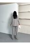 Blazer Jacket Pants Belt Suit - 5
